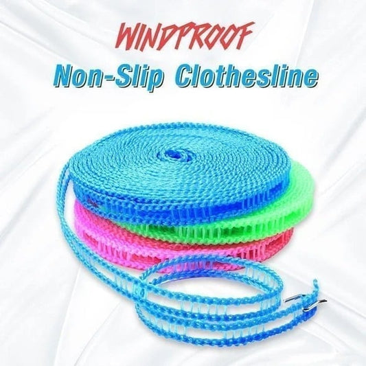 Windproof Non-Slip Clothesline(32 ft)